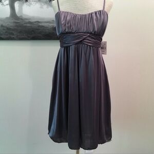 NWT Ruby Rox Silver Formal Party Dress